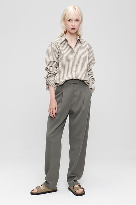 MARNIE SHIRT SMOKEY GREEN 1