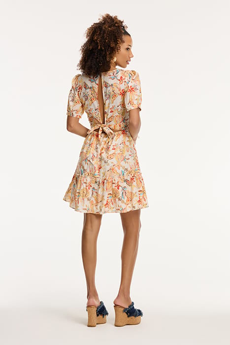 LADIES JAEL DRESS FRUITY BLUES ORANGE FRUITY BLUES 4