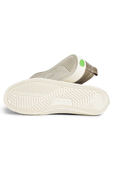 UNISEX OCA LOW BURNT SAND CANVAS CONTRAST THREAD SNEAKER 6