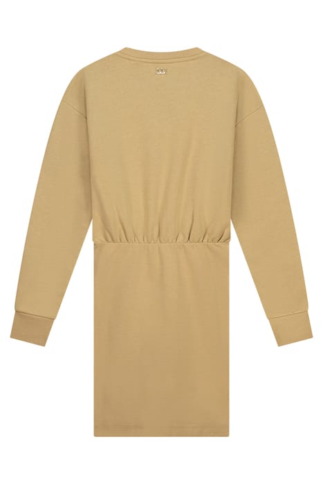 FANCY LS SWEATDRESS LATTE 2