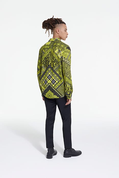 CHEMISE MANCHES LONGUES BLACK / YELLOW 4