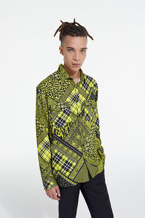 CHEMISE MANCHES LONGUES BLACK / YELLOW 1