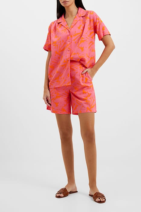 BIA ALANIA LYOCELL BLEND SHORT ORANGE 2