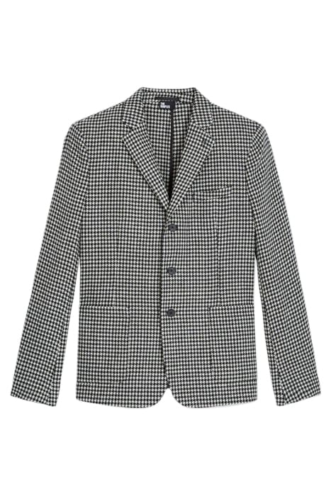 VESTE SEULE MOTIF PIED DE POULE BLACK WHITE 3