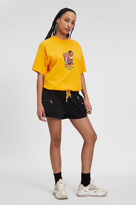 REGULAR FIT SHORT SLEEVES T-SHIRT WITH CUP NOODLE GRAPHIC YE 3