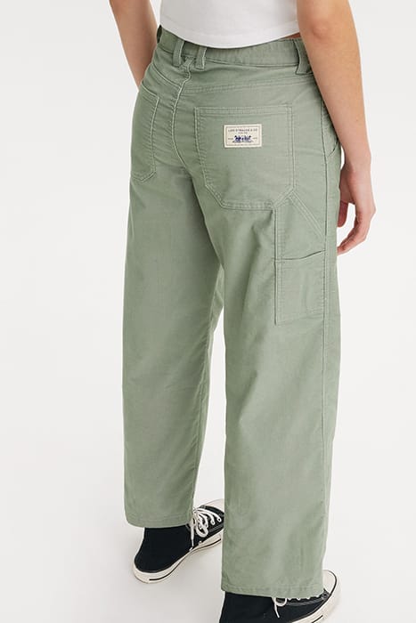 LTWT WIDE-LEG & FLARED JEANS PANT GREEN 3
