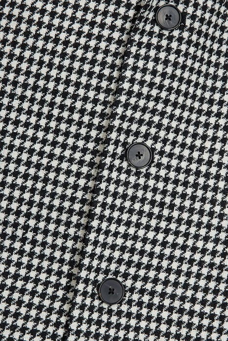 VESTE SEULE MOTIF PIED DE POULE BLACK WHITE 7
