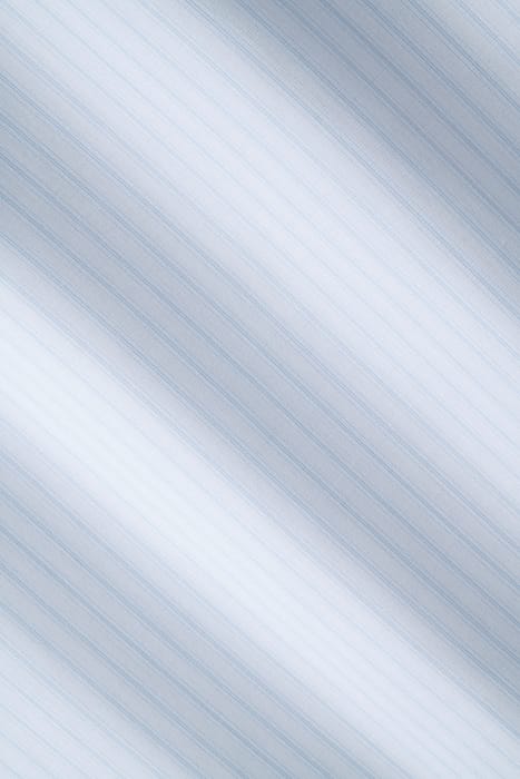 STRIPED POPLIN SLIM FIT SHIRT BLUE 8