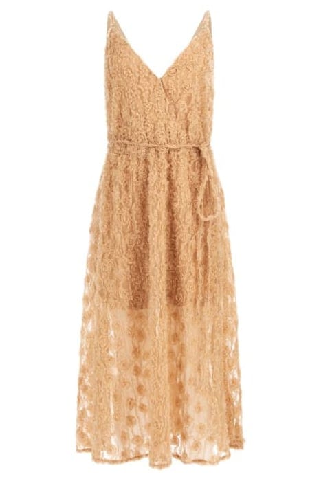 MARCIANO BY GUESS ROSIE DRESS SMOOTH ALMOND 4
