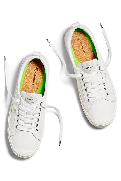 UNISEX OCA LOW OFF-WHITE CANVAS SNEAKER 5