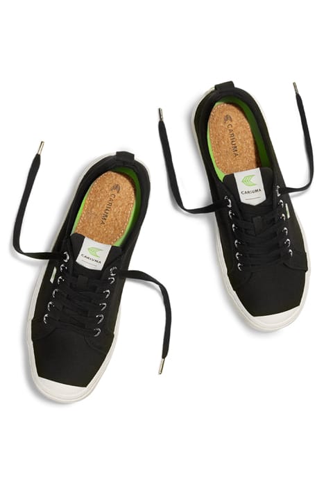 UNISEX OCA LOW BLACK CANVAS SNEAKER 5