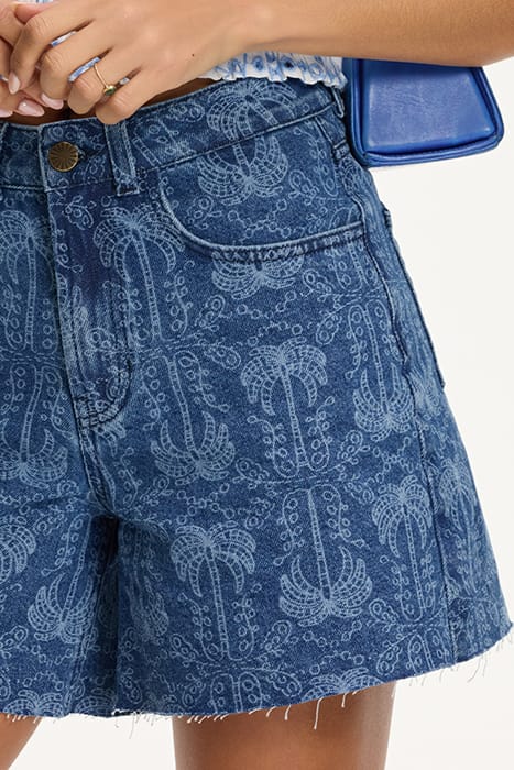 LADIES CHELSEA SHORTS INDIGO BLUE 9