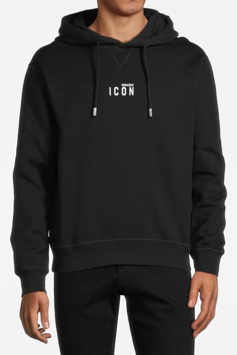 HOODIE ICON BLACK 1