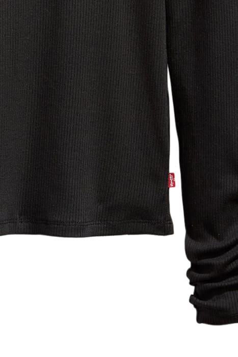 RUCHED LONG-SLEEVED TOP BLACK 6