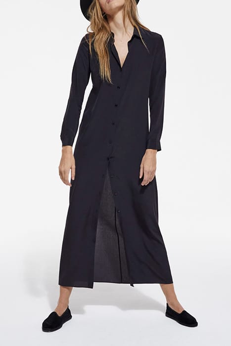 ROBE EN SOIE CDC BLACK 1