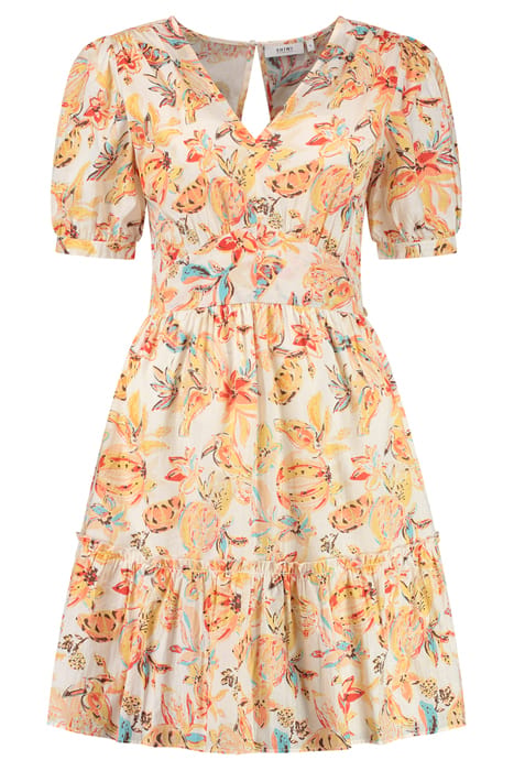 LADIES JAEL DRESS FRUITY BLUES ORANGE FRUITY BLUES 5