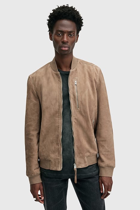 KEMBLE SUEDE BOMBER ACRE BROWN 1