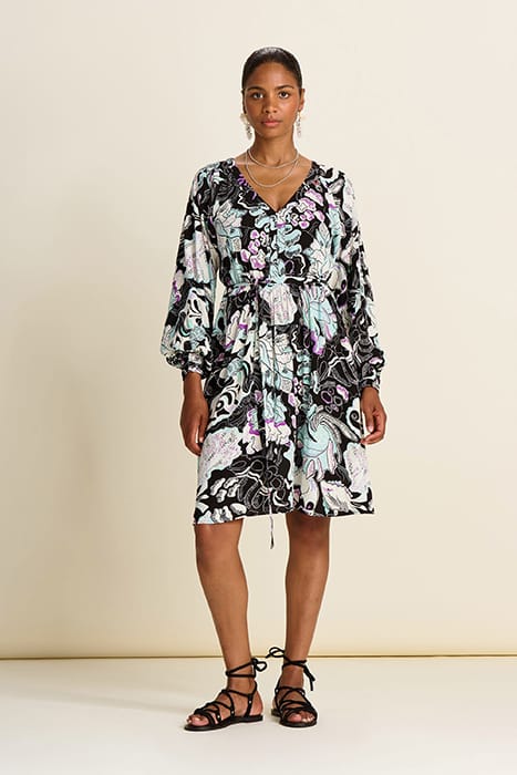 DRESS - ISLAND LIFE MULTI COLOUR 1