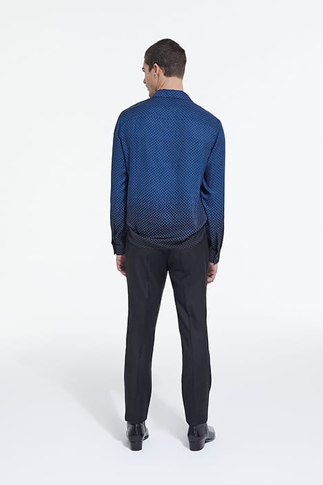 CHEMISE MANCHES LONGUES BLUE BLACK 4