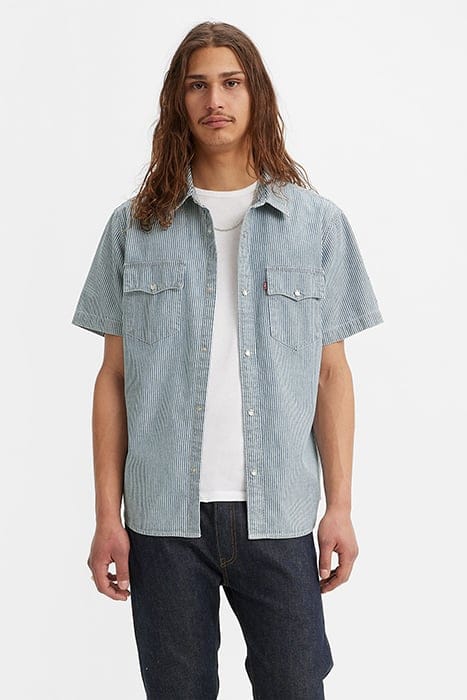 SS CASUAL SHIRT BLUE 1