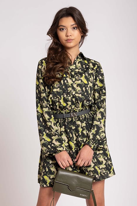 VONNE DRESS SOFT OLIVE 1