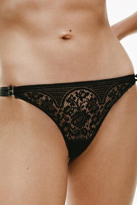 CO BO. THONG STD STD W. SINGULAR-BLACK 3