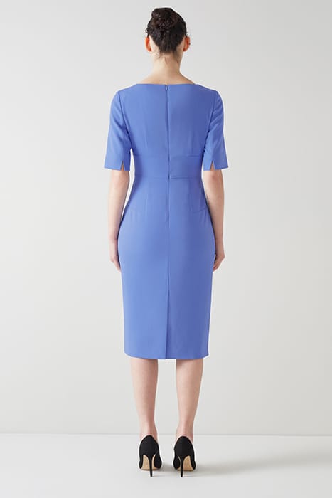 DR DIANA NOTCH NECK FITTED WEDGEWOOD 2