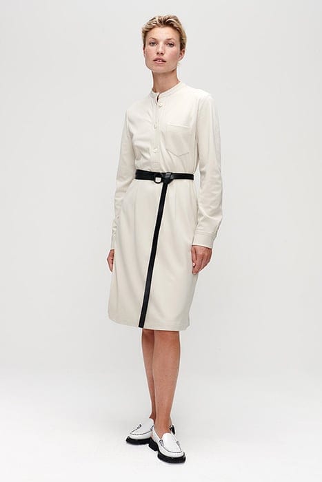 LACEY POLO DRESS LATTE 1