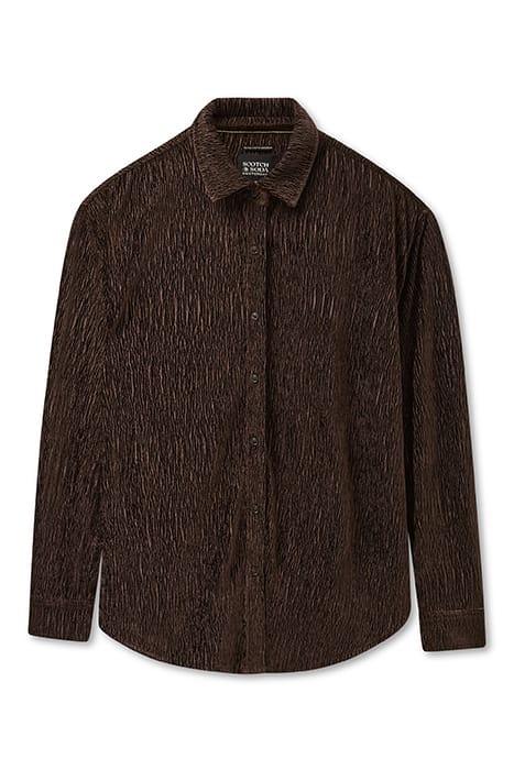 VELVET BUTTON UP HOT FUDGE 3