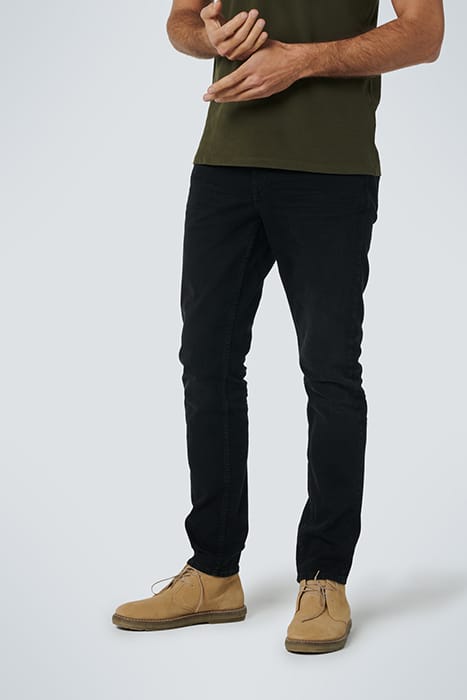 DENIM, REGULAR 711, BLACK, STRETCH BLACK DENIM 1