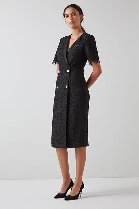 DR NATHALIE LACE DRESS BLACK 4