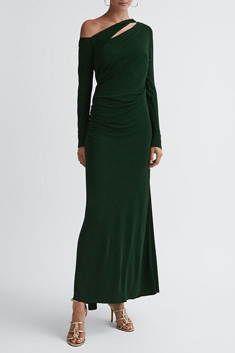 DELPHINE MAXI DRESS — GREEN 1