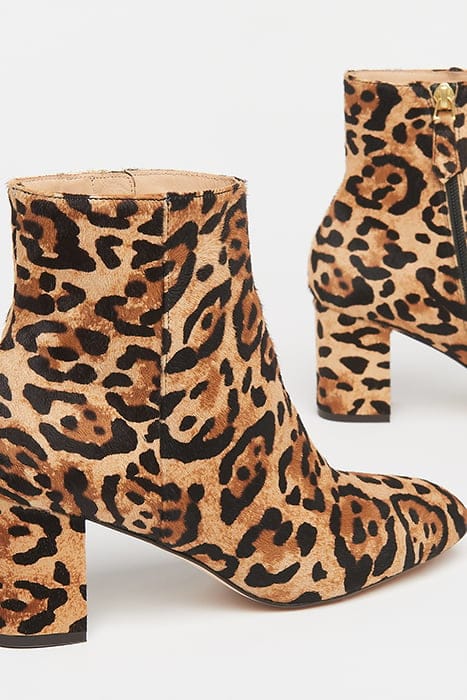JETTE SQUARE TOE BOOT NATURAL LEOPARD 3