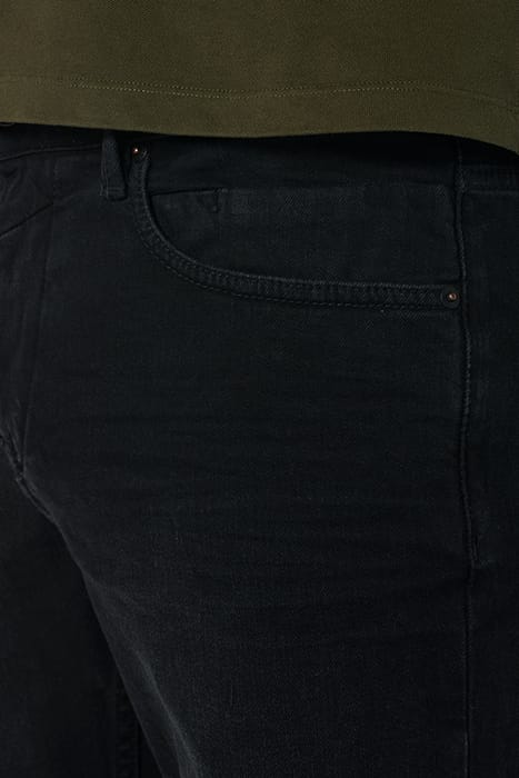 DENIM, REGULAR 711, BLACK, STRETCH BLACK DENIM 6