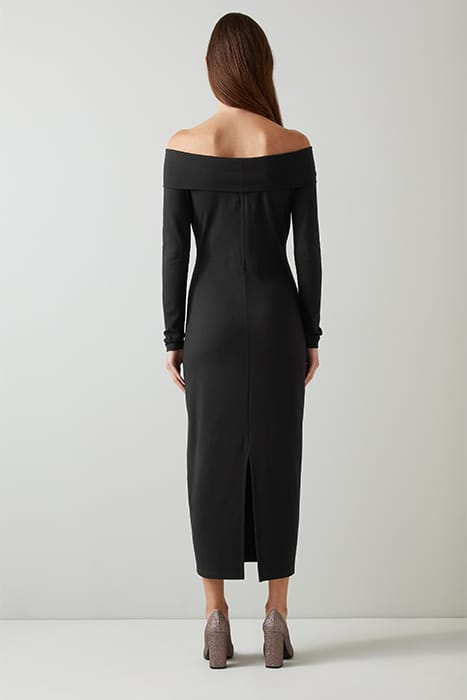 DR ODA OFF SHOULDER BLACK 2