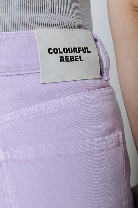 JONES MID RISE STRAIGHT LEG PANTS LILAC 6