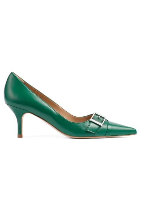 CC BILLIE CURVED BUCKLE GREEN 1