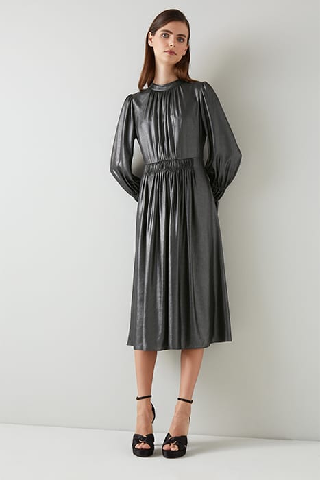 DR LOUISE FOIL METALLIC GUNMETAL 4