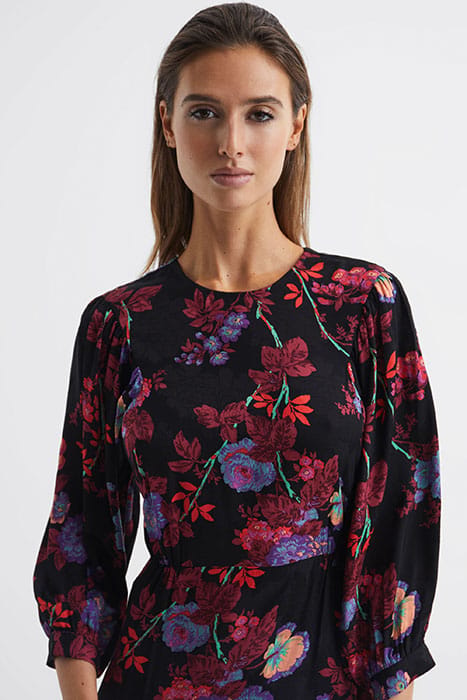 PAULINA MINI DRESS BLACK/PINK 6