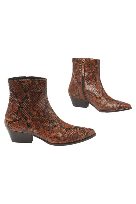 CHORAL COWBOY ANKLE BOOT MUSTARD 3