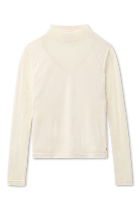SHEER MOCKNECK EGGNOG 3