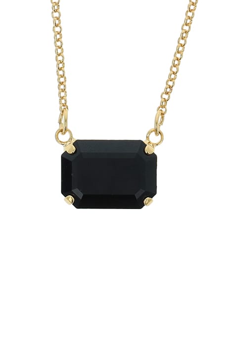 LADY DI NECKLACE JET BLACK 2