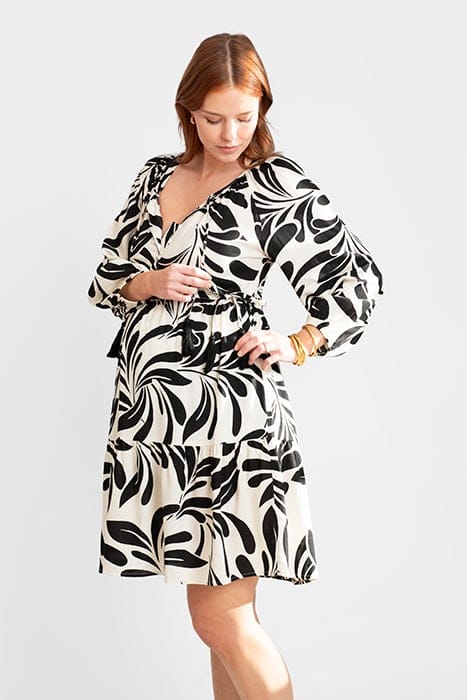 BOHO MATERNITY TUNIC DRESS MULTI 1