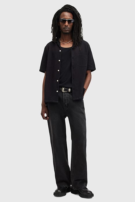 HELSTON SS SHIRT JET BLACK 3