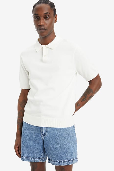 SWEATER POLO SHIRT WHITE 5