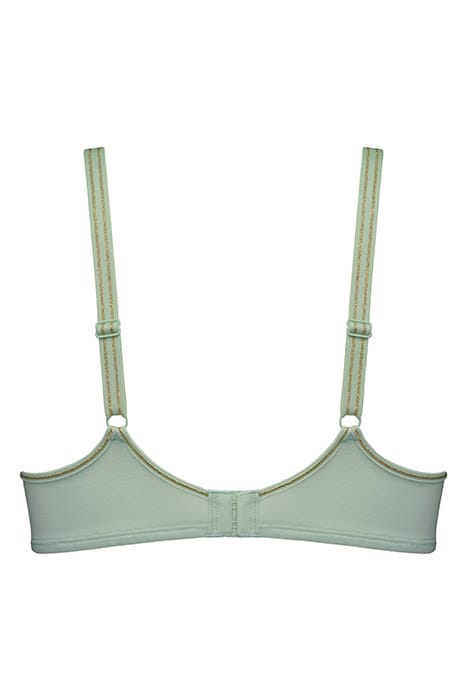 LUCKY CLOVER GREEN CLOVER GOLD BALCONY BRA 5