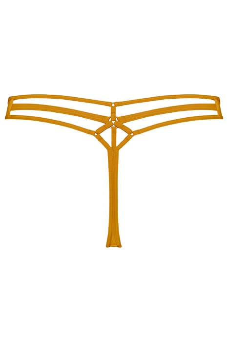 SPACE ODYSSEY SHIMMERING OCHRE THONG 4