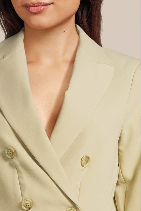 BLAZER FITTED SOFT FOAM GREEN LENTIL 4
