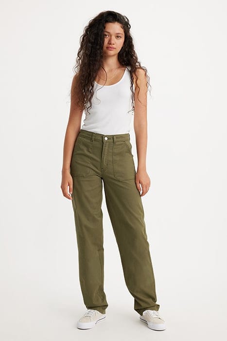 ND STRAIGHT JEANS GREEN 1