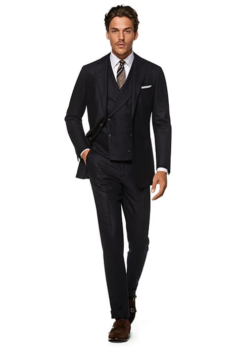 TAILORED FIT HAVANA BLAZER NAVY 1
